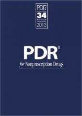 PDR for nonprescription drugs 2013