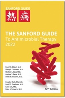 The Sanford Guide to Antimicrobial Therapy 2022 52e(Pocket Edition)